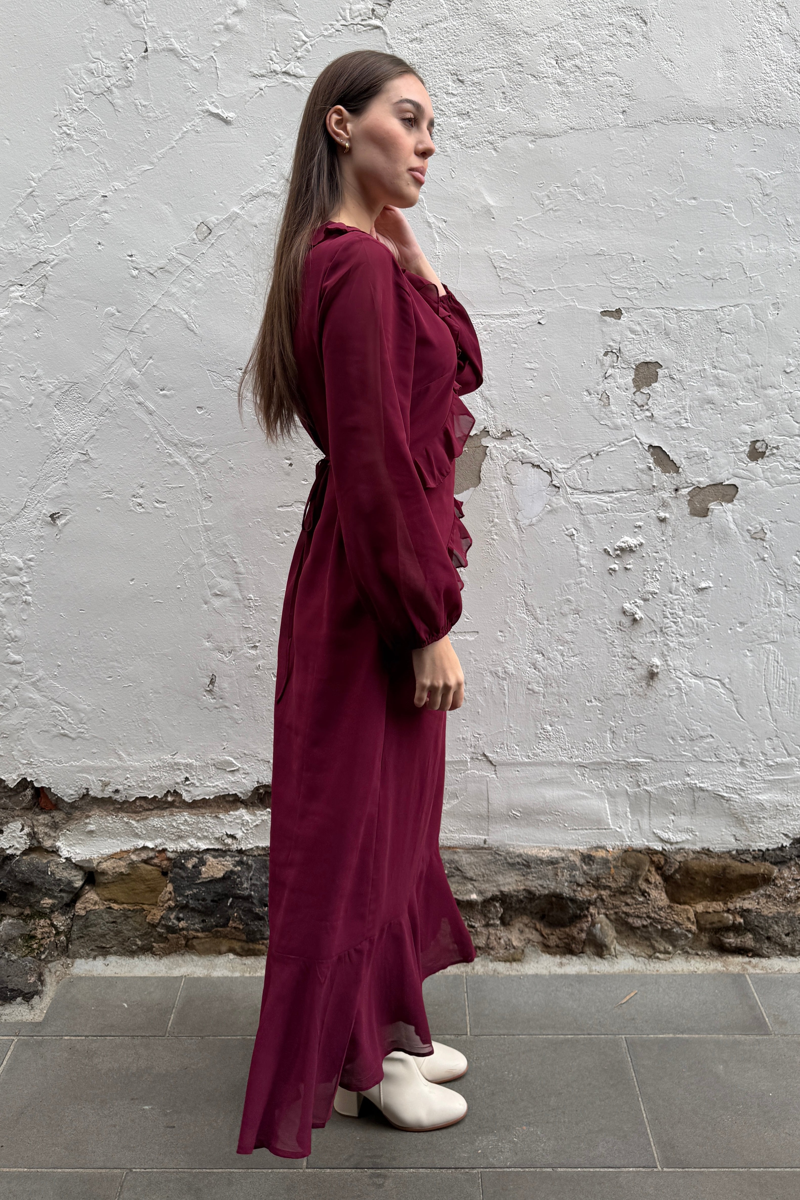 plum maxi dress Charlotte | Plum Maxi dress